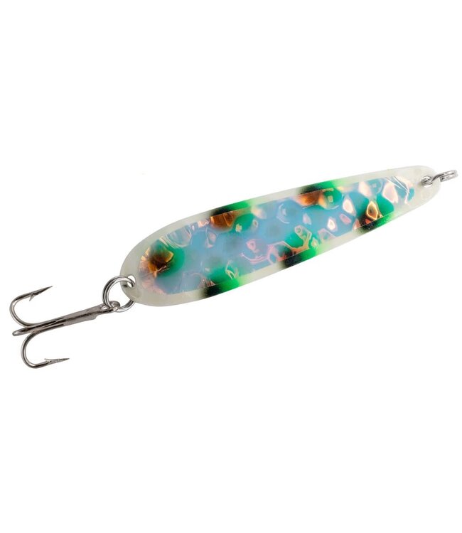 NORTHERN KING LURES NORTHERN KING LURES - 28 TROLLING SPOON - 3.75" - TWO FACE ULTRAGLOW UV (28 TFUV)
