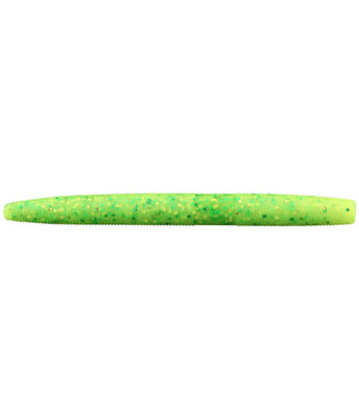 GARY YAMAMOTO CUSTOM BAITS GARY YAMAMOTO 5" SENKO CHARTREUSE W/LG GREEN & CHARTREUSE