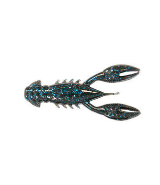 Z-MAN FISHING PRODUCTS INC. Z-MAN TRD CRAWZ 2.5" BLACK/BLUE 6 PACK