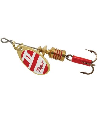 SHELDONS (MEPPS) MEPPS AGLIA (PLAIN TREBLE) 1/8oz RED/WHITE