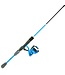 OKUMA FISHING TACKLE CORP. Okuma X-Otic Spinning Combo 1 bb reel w/ 6'6" ML 2pc rod with line blue