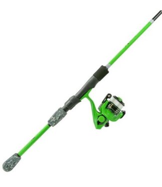 OKUMA FISHING TACKLE CORP. Okuma X-Otic Spinning Combo 1 bb reel w/ 6'6" ML 2pc rod with line green