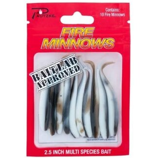 PAUTZKE BAIT CO., INC. PAUTZKE FIRE MINNOWS-2.5"-10PK-TENNESSEE SHAD
