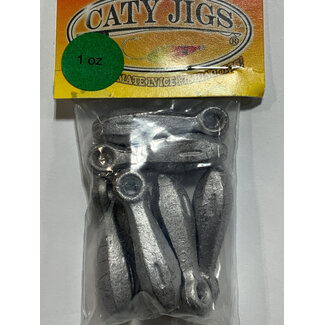 Caty Jigs CATY JIGS 1oz BANK SINKERS 4PK BS-10-7