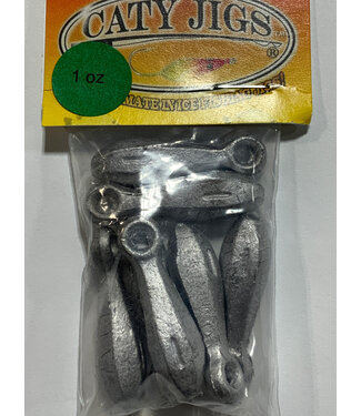 Caty Jigs CATY JIGS 1oz BANK SINKERS 4PK BS-10-7