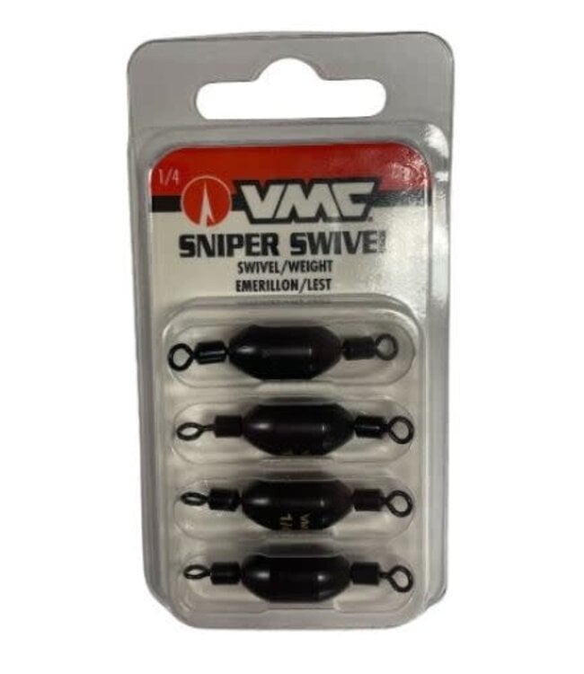 VMC VMC Sniper Swivel 1/16 Black , Brass, 5/pk