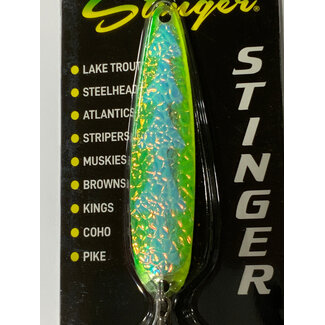 Gibbs-Delta Tackle MICHIGAN STINGER - STINGER - SILVER HAMMERED CAN'T AFFORD IT UV (SH19429CIUV)