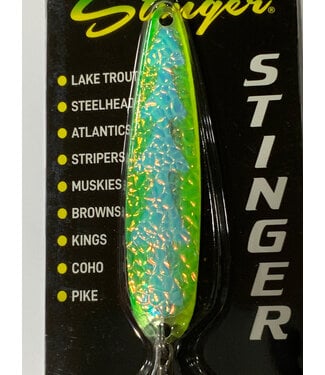 Gibbs-Delta Tackle MICHIGAN STINGER - STINGER - SILVER HAMMERED CAN'T AFFORD IT UV (SH19429CIUV)