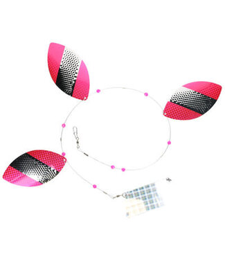 HAMMERHEAD TACKLE HAMMERHEAD COWBELLS 4/0 SILVER CUP PINK PANTHER (FL440)