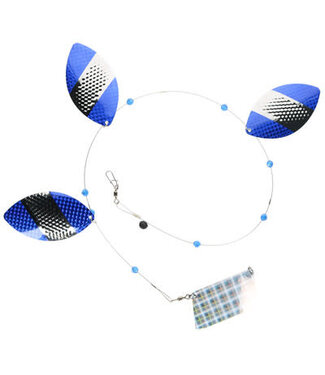 HAMMERHEAD TACKLE HAMMERHEAD COWBELLS 5/0 GLOW CUP BLUE GLOW (FL580)