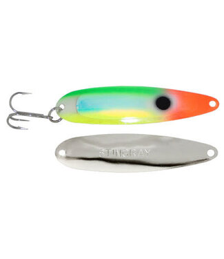 Gibbs-Delta Tackle MICHIGAN STINGER - STINGRAY - SILVER SMOOTH - MIXED VEG YEL UV (NS126YUV)