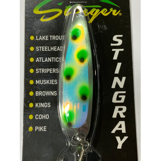 Gibbs-Delta Tackle MICHIGAN STINGER - STINGRAY - BLACK EYED PEAS (NS474UV)