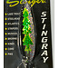 Gibbs-Delta Tackle MICHIGAN STINGER - STINGRAY - SILVER HAMMERED - FAT NANCY'S UV (NSH221CIUV)