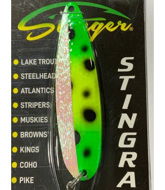 Gibbs-Delta Tackle MICHIGAN STINGER - STINGRAY - GLOW FROG GRN DOT (NIF322)