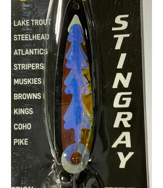 Gibbs-Delta Tackle MICHIGAN STINGER - STINGRAY - CARBON UV GREEN DOT ALEWIFE (NS526TUV322)