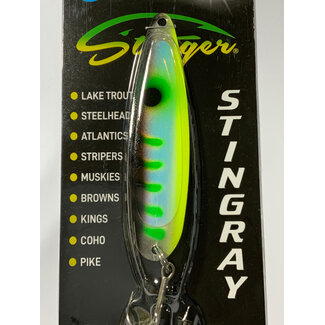 Gibbs-Delta Tackle MICHIGAN STINGER - STINGRAY - CHART UV ALEWIFE GREEN DOT (NS336UV322)