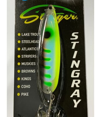 Gibbs-Delta Tackle MICHIGAN STINGER - STINGRAY - CHART UV ALEWIFE GREEN DOT (NS336UV322)