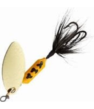 YAKIMA BAIT COMPANY YAKIMA ROOSTER TAIL 1/16 OZ. YELLOW COACH DOG
