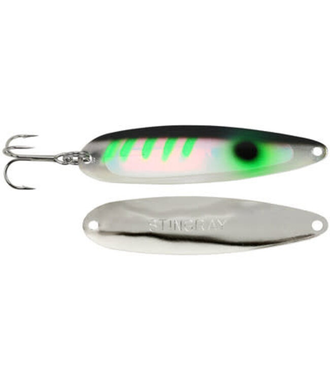 Gibbs-Delta Tackle MICHIGAN STINGER - STINGRAY - SILVER SMOOTH - UV GREEN ALEWIFE (NS276UV)