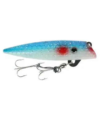 DREAMWEAVER LURE COMPANY CAPTAINS CHOICE PLUG - BLUE SPLATTERBACK (CCP94023)