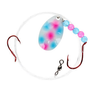 NORTHLAND FISHING TACKLE NORTHLAND GRAVEL GRINDER HARNESS-1/CD-60"w/-#4 Colo.-#2/#4 HKS-SUPERGLO WONDERBREAD