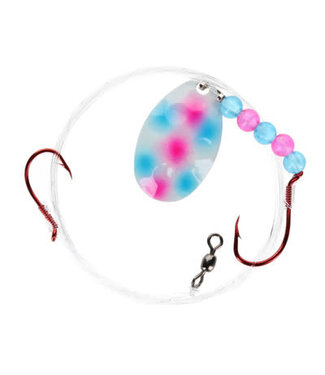 NORTHLAND FISHING TACKLE NORTHLAND GRAVEL GRINDER HARNESS-1/CD-60"w/-#4 Colo.-#2/#4 HKS-SUPERGLO WONDERBREAD