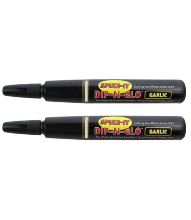 SPIKE IT SPIKE IT - 2 PACK/2 COLOR (DOUBLE-TIP REPLACEMENT) MARKER - 6" - GARLIC - CHARTREUSE-ORANGE