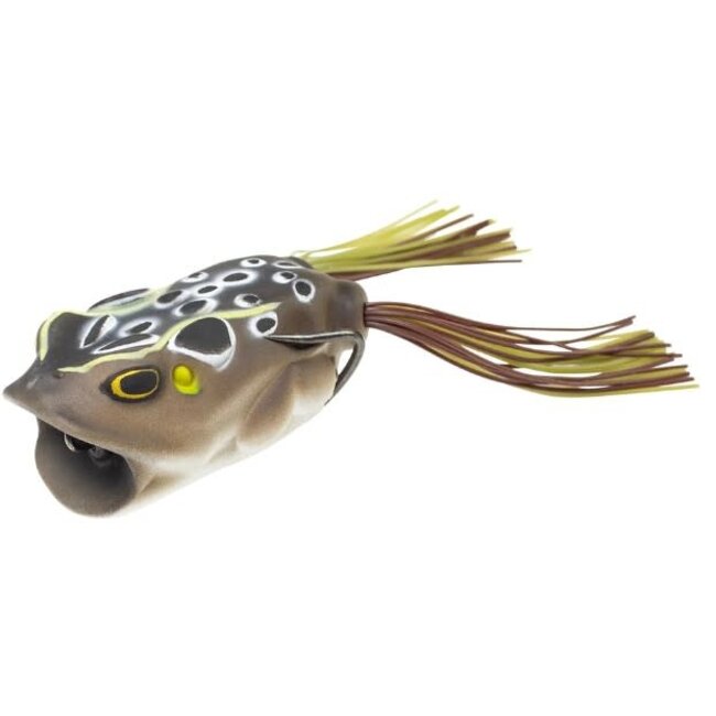 Lunkerhunt LUNKERHUNT COMPACT POPPING FROG 2" - 1/2OZ CROAKER