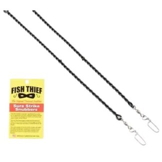 FISH THIEF FISH THIEF HEAVY DUTY DOWNRIGGER SNUBBER, BLACK (SSDHDB)