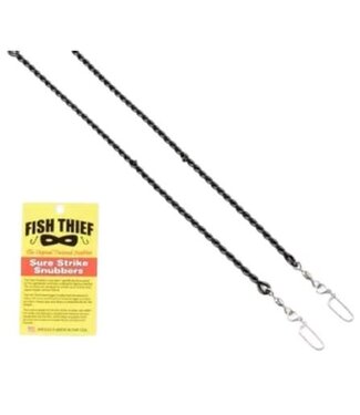 FISH THIEF FISH THIEF HEAVY DUTY DOWNRIGGER SNUBBER, BLACK (SSDHDB)