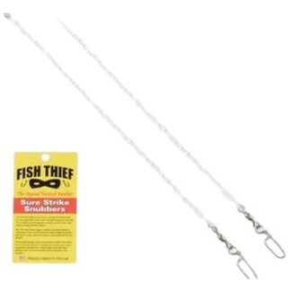 FISH THIEF FISH THIEF HEAVY DUTY DOWNRIGGER SNUBBER, CLEAR (SSDHDC)