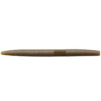 GARY YAMAMOTO CUSTOM BAITS GARY YAMAMOTO SENKO 5" GREEN PUMPKIN W/GREEN - PURPLE FLECK 10/PK (9-10-301)