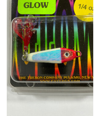 Caty Jigs CATY JIGS - STOP DROP - 1/4 OZ RED HEAD W/TREBLE (99-10-14)