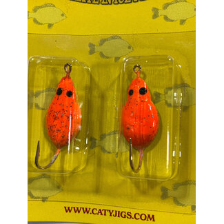 Caty Jigs CATY JIGS - RODENT - ORANGE 2PK (84-05-6)