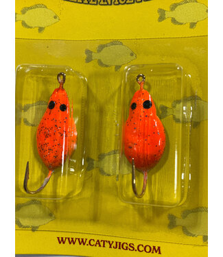 Caty Jigs CATY JIGS - RODENT - ORANGE 2PK (84-05-6)