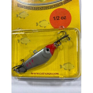 Caty Jigs CATY JIGS - JIGGIN' MINNOW - 1/2oz SILVER MINNOW