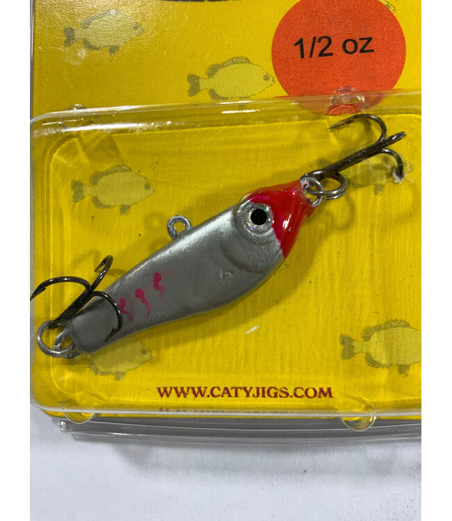 Caty Jigs CATY JIGS - JIGGIN' MINNOW - 1/2oz SILVER MINNOW