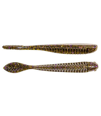 Z-MAN FISHING PRODUCTS INC. Z-MAN TRICK SHOTZ 3.5" GREEN PUMPKIN GOBY (TS35-316PK6)