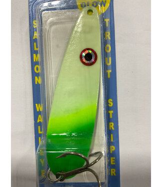 Moonshine Lures MOONSHINE LURES STANDARD DOTTED GLOW GREEN SKIRT