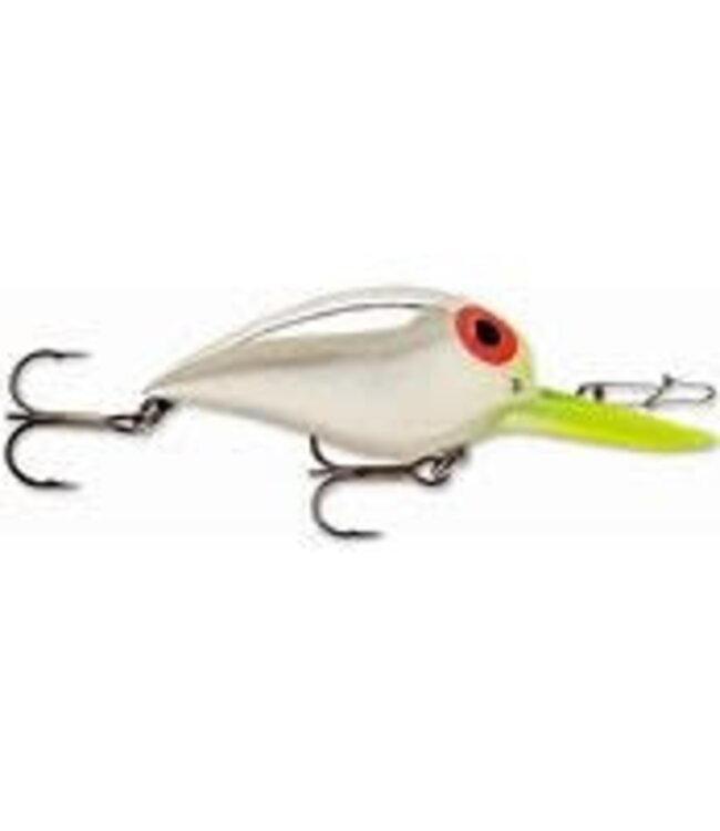 Storm STORM ORIGINAL WIGGLE WART METALLIC SILVER / CHARTREUSE LIP (V132)
