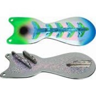 DREAMWEAVER LURE COMPANY DREAMWEAVER SPIN DOCTOR FLASHER 10" S.G. UV A-BOMB (SD70534L-10)