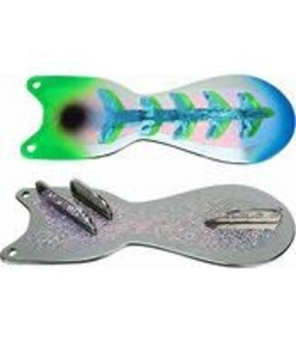 DREAMWEAVER LURE COMPANY DREAMWEAVER SPIN DOCTOR FLASHER 10" S.G. UV A-BOMB (SD70534L-10)