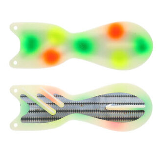 DREAMWEAVER LURE COMPANY DREAMWEAVER SPIN DOCTOR FLASHER 10" WONDER VEGGIE (SD70535L-10)