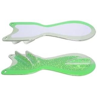 DREAMWEAVER LURE COMPANY DREAMWEAVER SPIN DOCTOR FLASHER 10" GREEN SPARKLER (SD70917L-10)