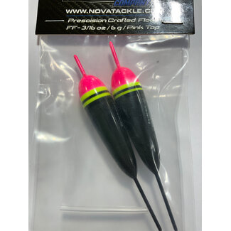 NOVA TACKLE COMPANY NOVA TACKLE FIXED FLOAT 3/16 oz / 6G w/TUBING PINK TOP