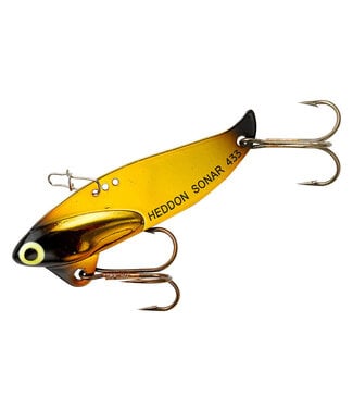 PRADCO HEDDON SONAR GOLD SHINER, 2 3/8' 1/2oz (X0433GF)