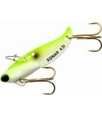 Heddon HEDDON SONAR LEMON LIME SHAD (X0431LLS)