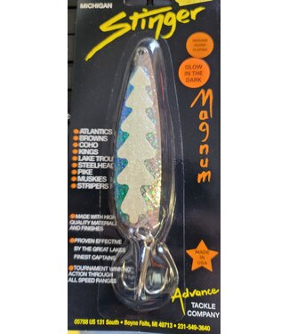 Gibbs-Delta Tackle MICHIGAN STINGER - MAGNUM - BLACK WIGGLE (MSH1CI29)
