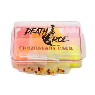 Death Roe DEATH ROE COMMISSARY PACK - 3/8" - QTY 72 - FLAKE/GLOW