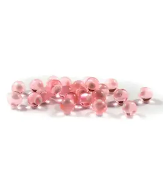 CLEARDRIFT CLEARDRIFT - SOFT BEADS - EMBRYO - 10MM - CANDY APPLE/WHITE DOT - 24 PACK